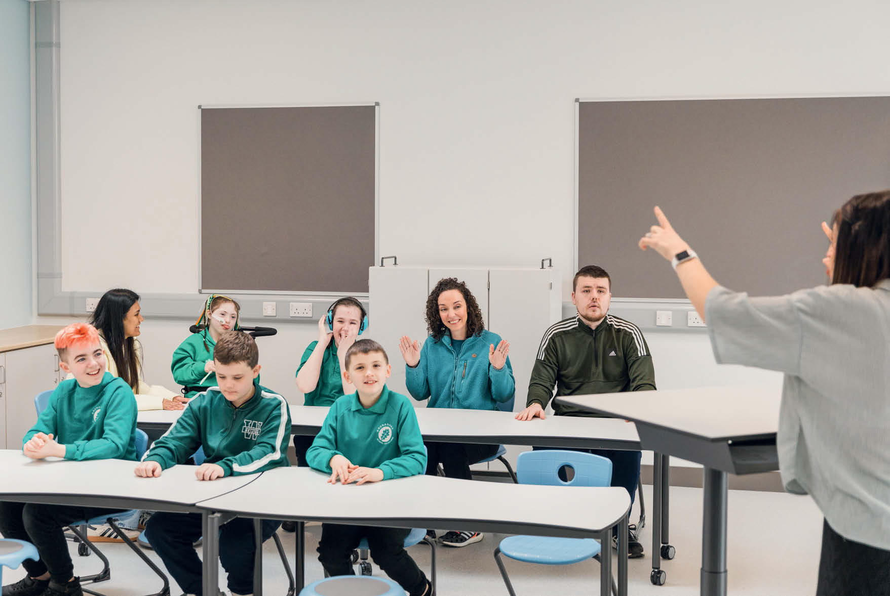 VS classroom furniture supporting flexible arrangements